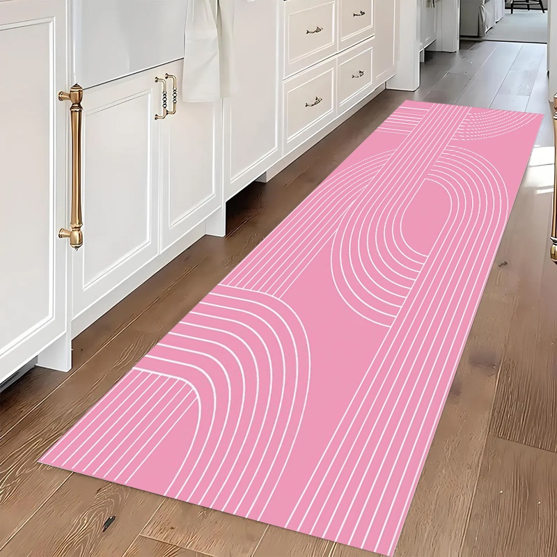 Geometric Tile Runner Rug Anti - Commercial Kitchen Tile Flooring review and price