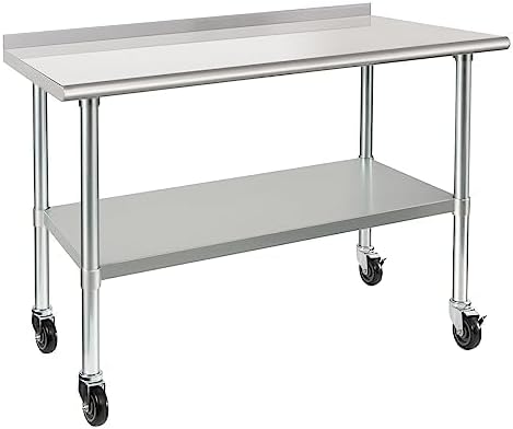 24 x 48 Inch Heavy‑Duty Stainl - Commercial Kitchen Backsplash review and price