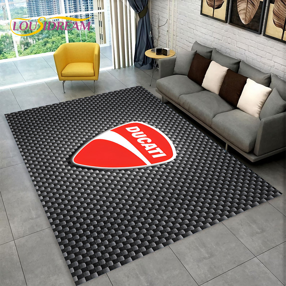 3D D-Ducati Pattern Area Rug L - Commercial Kitchen Non Slip Flooring review and price