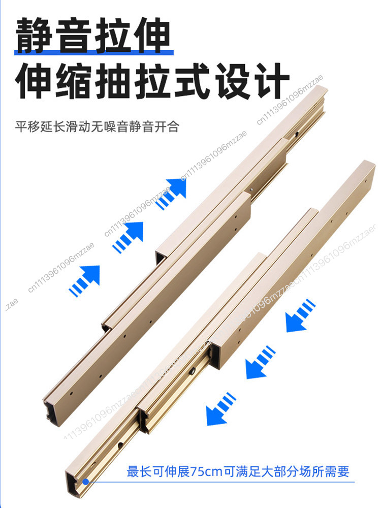 Telescopic Pull out Slide Rail - Commercial Kitchen Hardware review and price