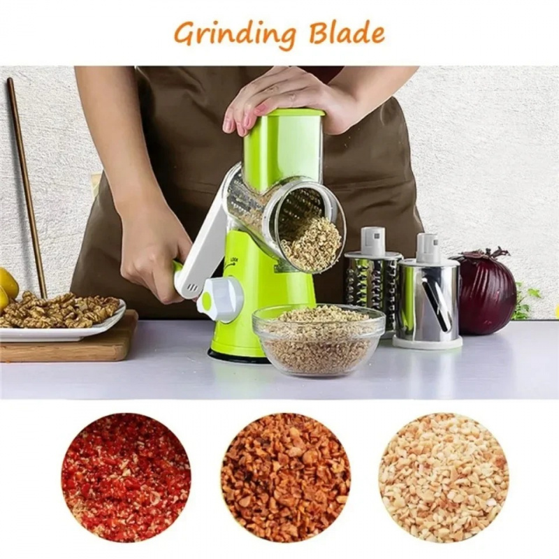 Manual Rotary Cheese Grater fo - Commercial Potato Peeler review and price