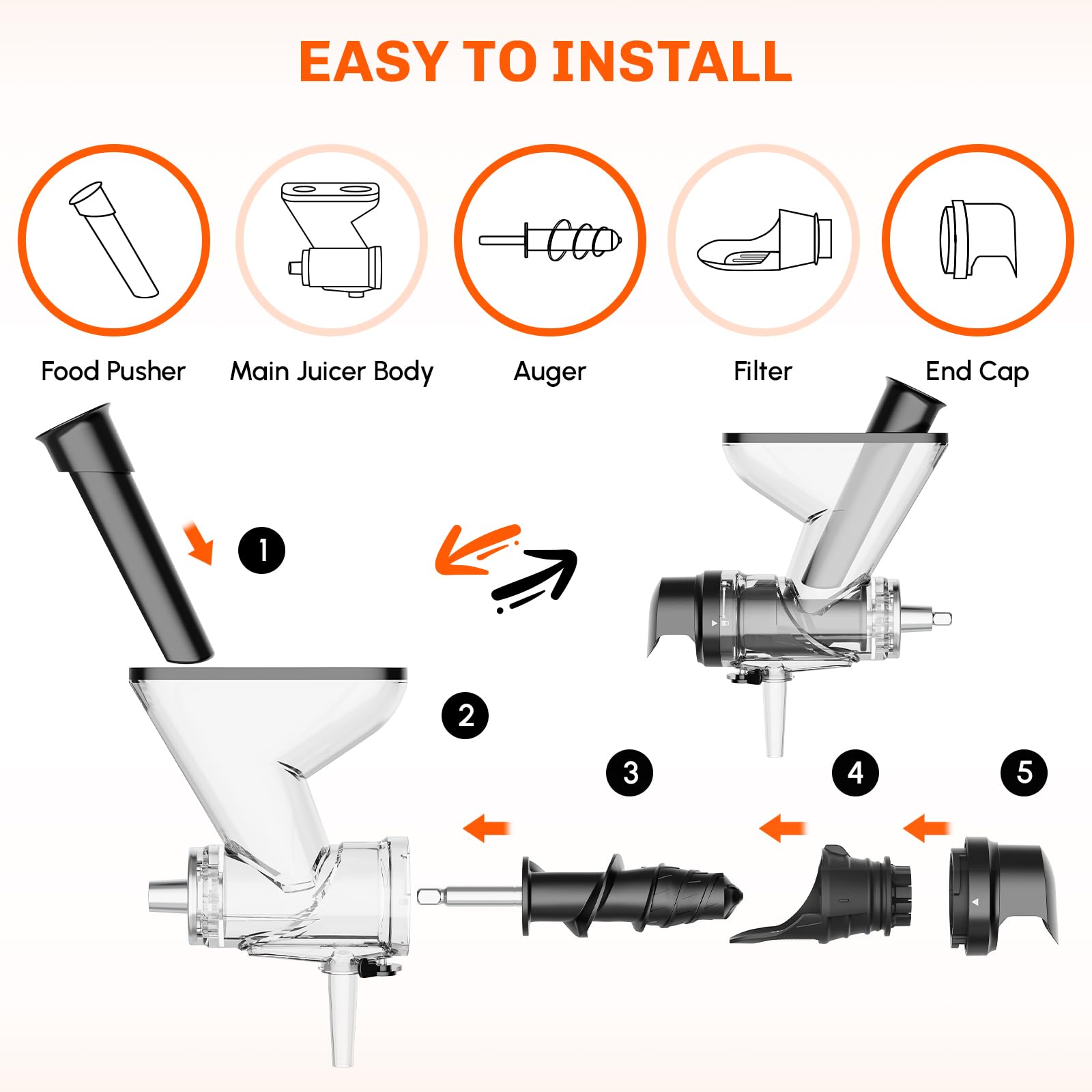 Masticating Juicer Attachment  - Commercial Kitchenaid review and price