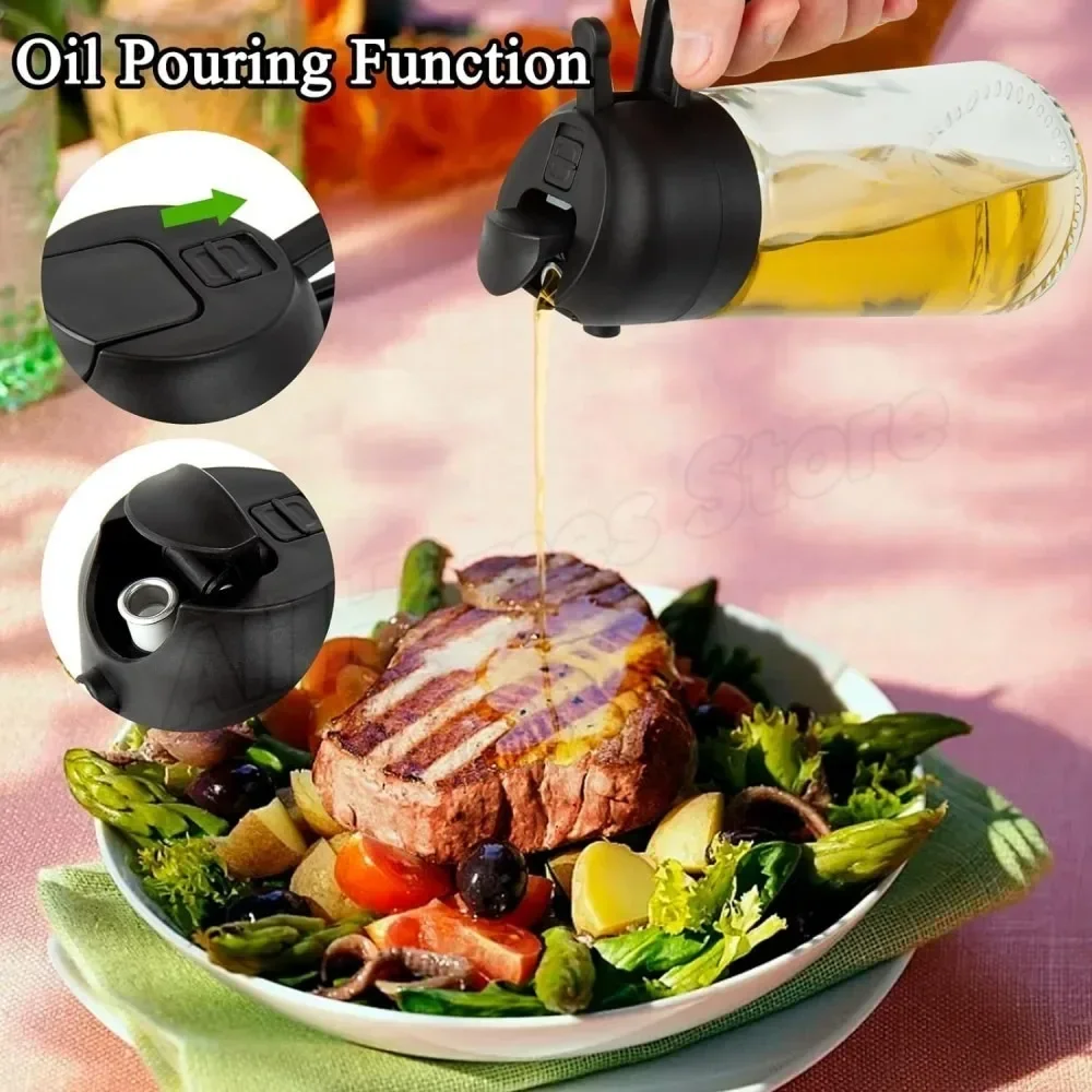 2in1 Plastic Oil Sprayer 500ml - Commercial Kitchen Sprayer review and price
