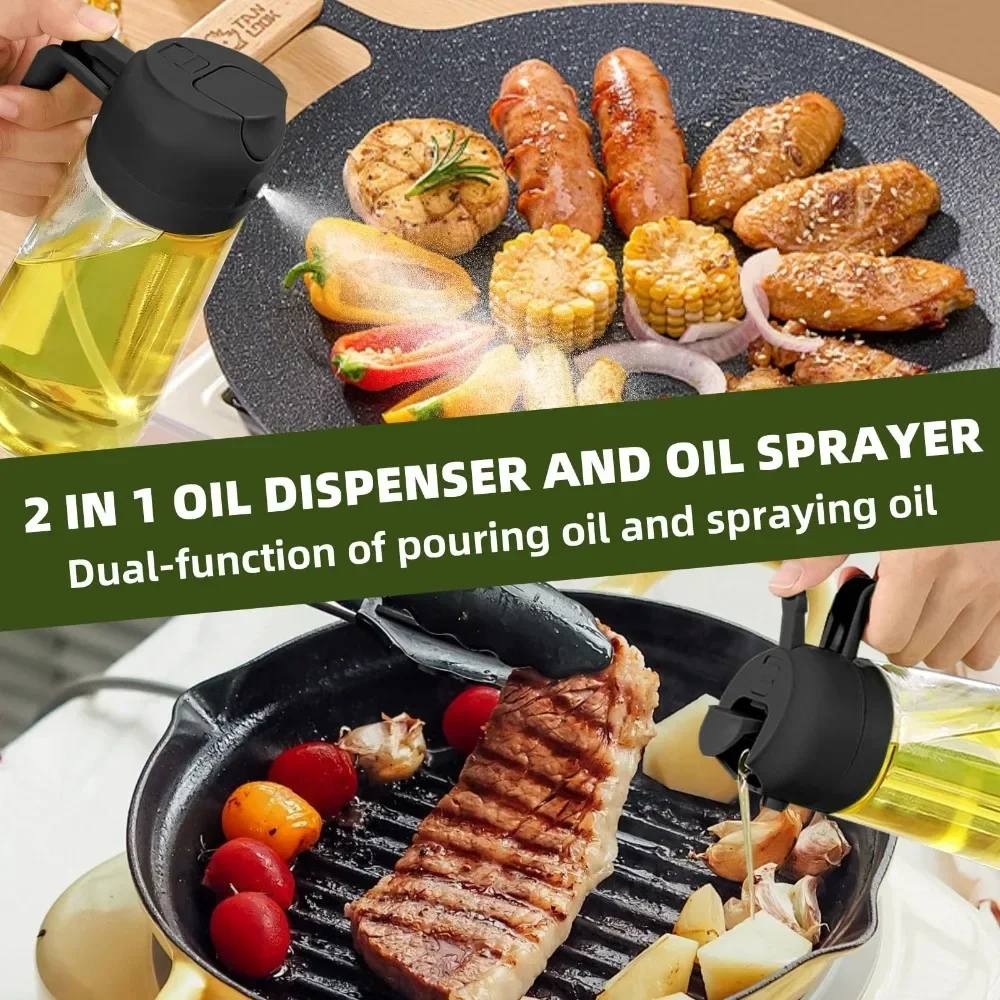 2in1 Plastic Oil Sprayer 500ml - Commercial Kitchen Sprayer review and price
