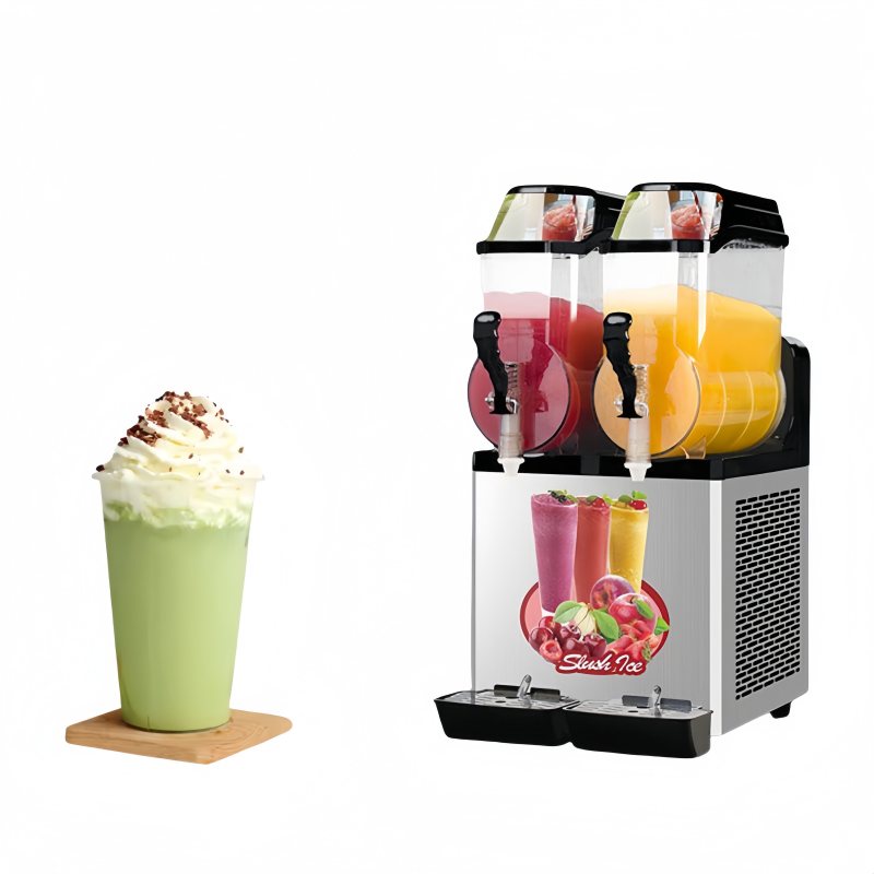 2 Tanks Commercial Stainless S - Slushy Machine review and price