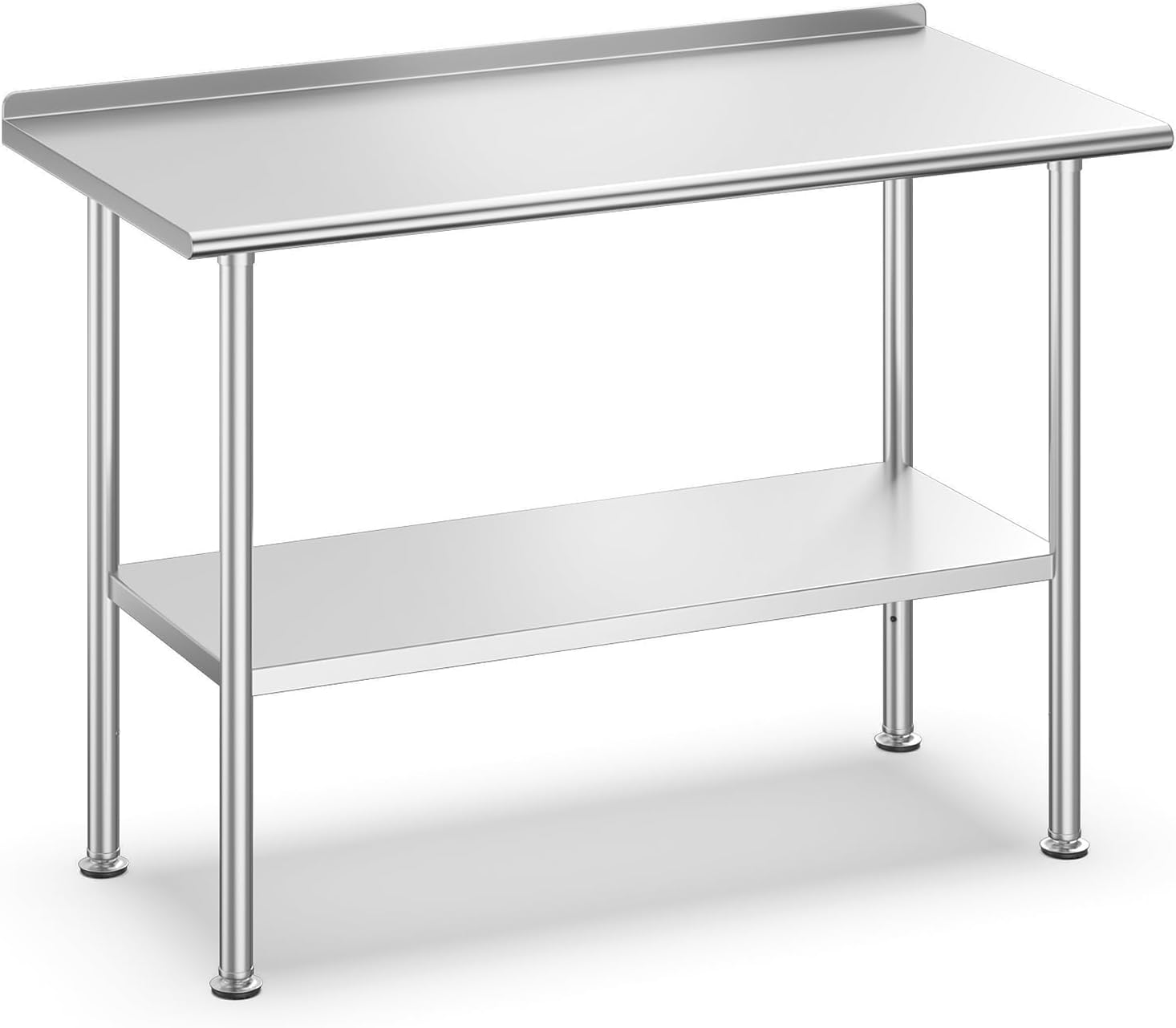 Stainless Steel Food Prep Tabl - Commercial Kitchen Backsplash review and price