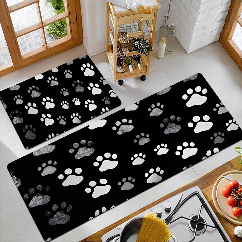 Animal Paw Print Carpet Mat Ru - Commercial Kitchen Non Slip Flooring review and price