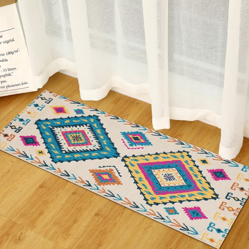 Long Rug Mediterranean Blue-Wh - Commercial Kitchen Tile Flooring review and price