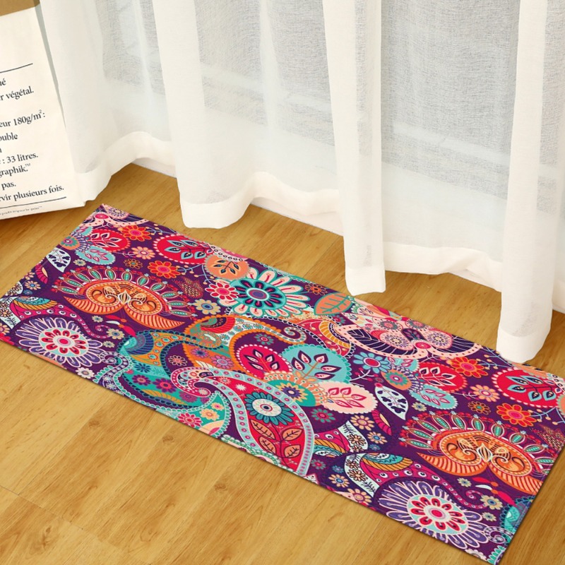 Long Rug Mediterranean Blue-Wh - Commercial Kitchen Tile Flooring review and price
