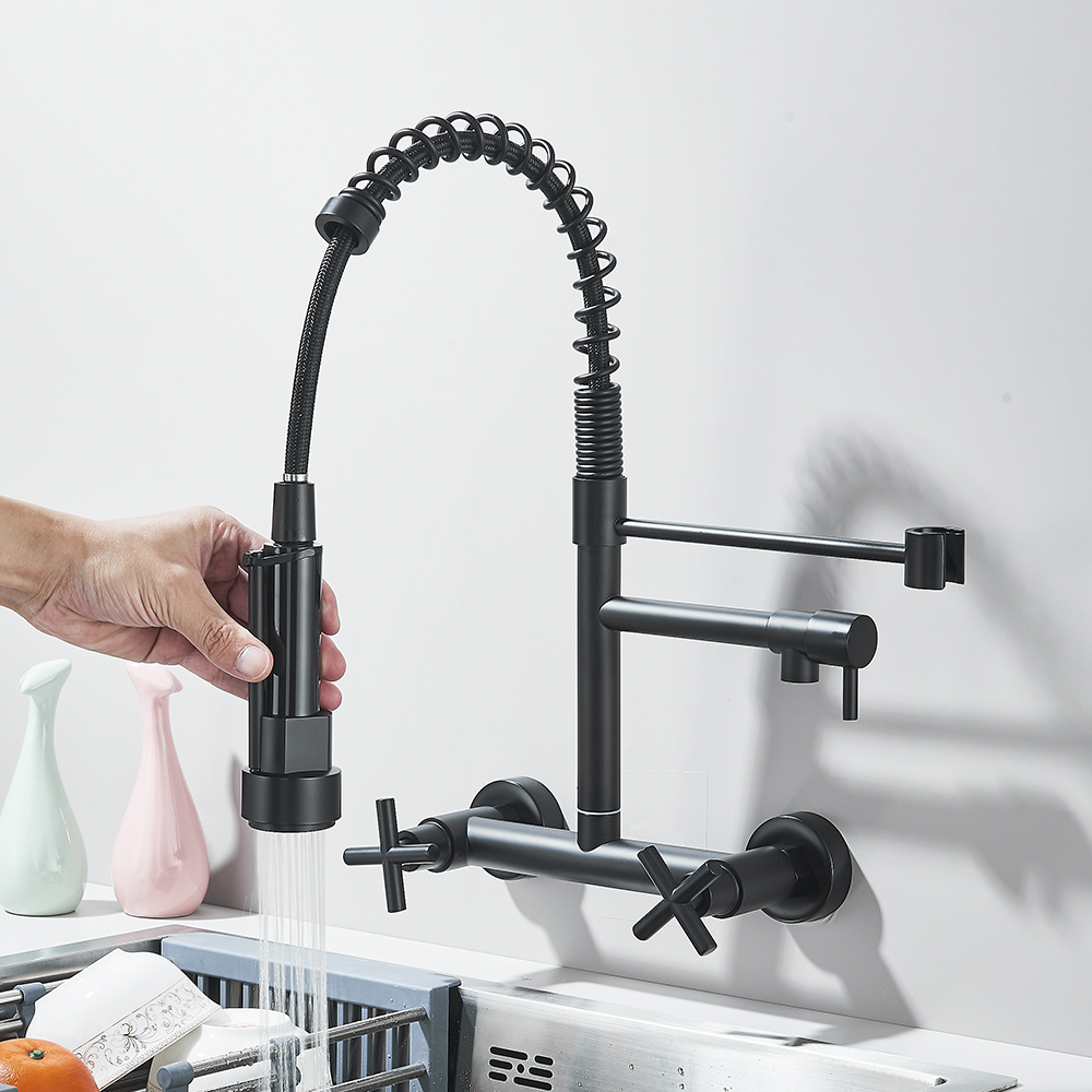Black Kitchen Faucet 360 Rotat - Commercial Kitchen Faucet review and price